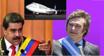 Por 'robo' de avión, el chavismo tramita orden de captura contra Javier Milei