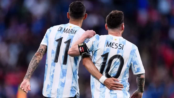 Por primera vez en más de 10 años, Argentina sin Messi ni Di María