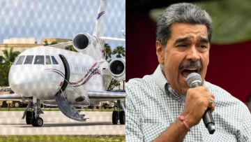 Maduro llama 'ladrón' a Abinader por confiscación por EEUU de su avión