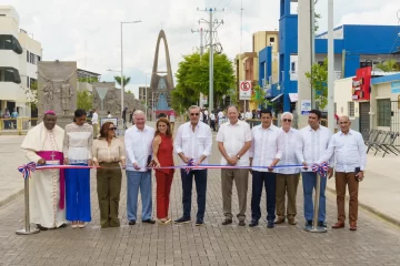 Turismo inaugura Boulevard de la Peregrinación y reconstrucción de calles circundantes de la Basílica de Higüey