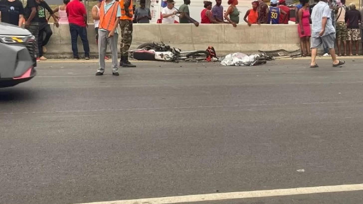 Tres muertos en un accidente de tránsito en la autopista Duarte