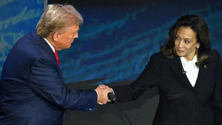 6 momentos clave del debate presidencial entre Harris y Trump