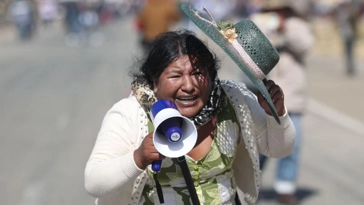 Las imágenes de la marcha de protesta encabezada por Evo Morales contra Luis Arce por las próximas elecciones en Bolivia