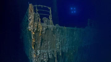 Las impactantes imágenes que revelan la extensión del deterioro del Titanic