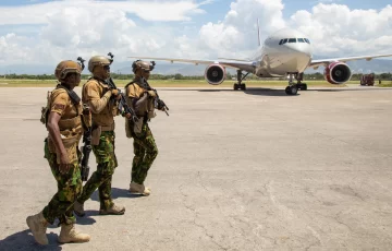 Primeros efectivos de Jamaica y Belice llegan a Haití para unirse a los de Kenia