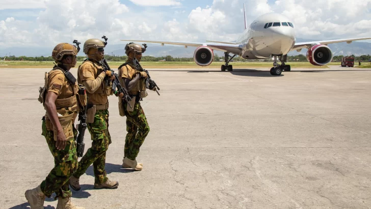 Primeros efectivos de Jamaica y Belice llegan a Haití para unirse a los de Kenia