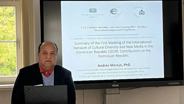 Andrés Merejo diserta en Alemania sobre el impacto de la revolución 4.0 y la IA en República Dominicana