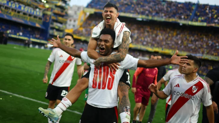 River Plate vence a domicilio al Boca y se encumbra en el superclásico argentino