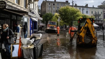 El centro-este de Francia se recupera tras las peores tormentas en 40 años