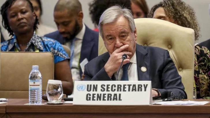 Israel declara a António Guterres persona non grata y le prohíbe entrar al país