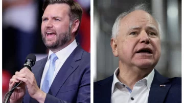 Walz y Vance se enfrentan en un importante debate por la Vicepresidencia de EE. UU.