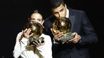 Rodri y Aitana Bonmatí conquistan el Balón de Oro en un día histórico para España