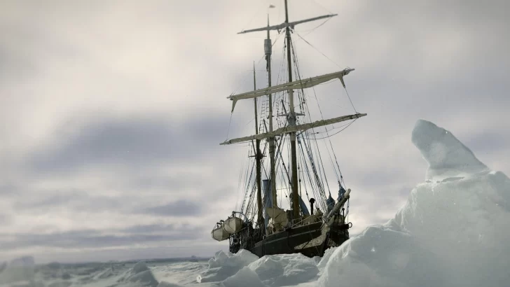 Las extraordinarias imágenes que muestran el barco hundido en la Antártida de la expedición de Shackleton como nunca antes se había visto