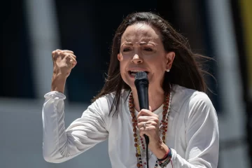  La líder opositora venezolana, María Corina Machado. EFE/ Ronald Peña