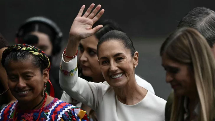 3 símbolos de la toma de protesta de Claudia Sheinbaum al asumir como la primera presidenta de México