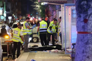 Al menos seis muertos y nueve heridos en un ataque terrorista en Tel Aviv