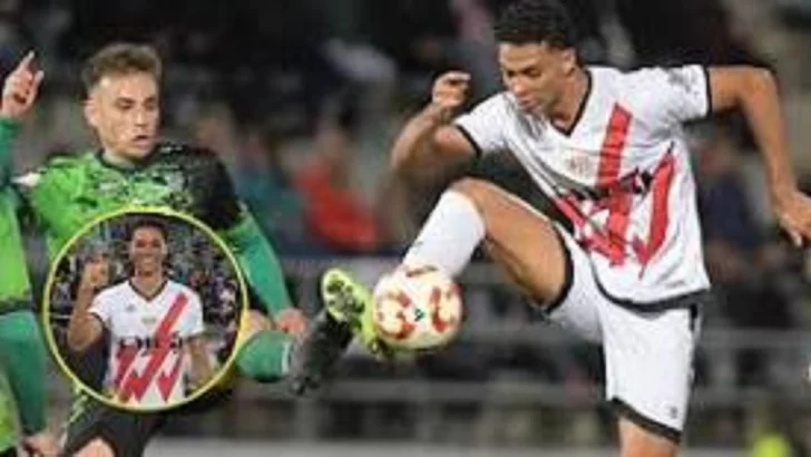 Etienne, el hijo de Samuel Eto’o, debuta con gol con el Rayo Vallecano