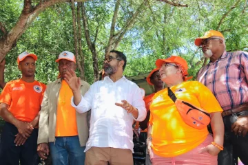 Defensa Civil encabeza encuentro en la frontera