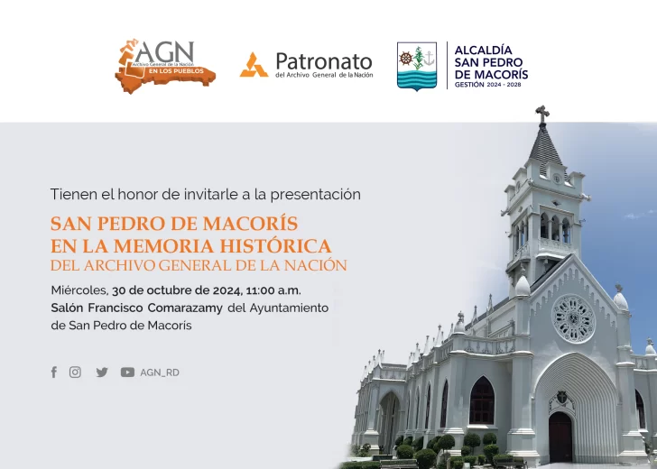  'AGN en los Pueblos' llega a San Pedro de Macorís