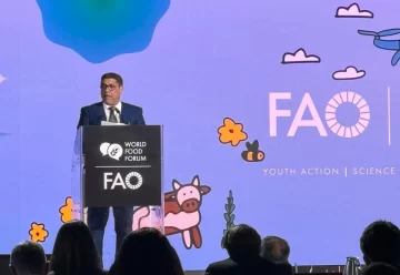  “El mundo debe gastar menos en armas y más en alimentación”, dice Limber Cruz en ruenión de la FAO