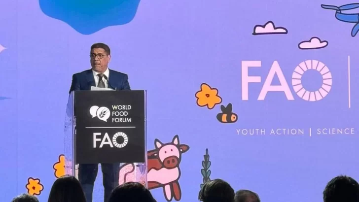  “El mundo debe gastar menos en armas y más en alimentación”, dice Limber Cruz en ruenión de la FAO