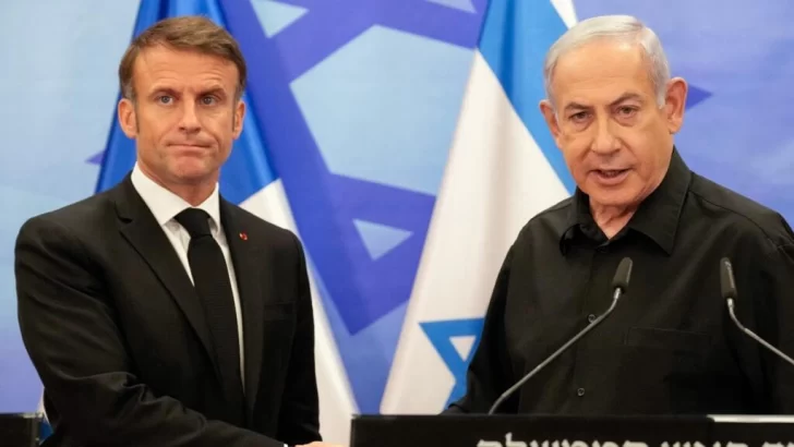 En directo| Netanyahu a Macron: Israel fue creado por la sangre de sus soldados, no por la ONU