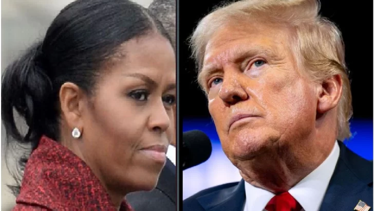 Trump insulta a Michelle Obama; dice que es 