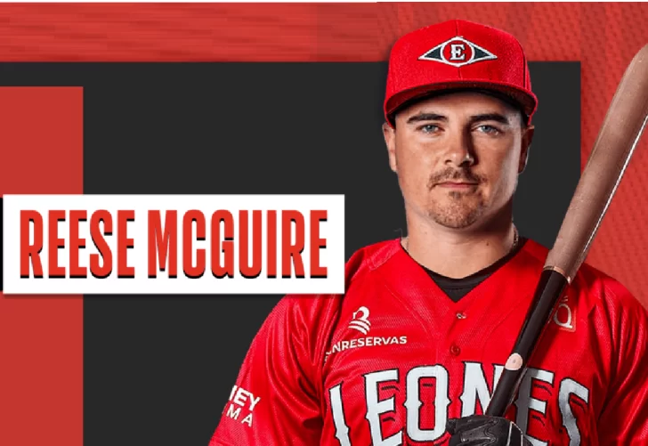 Los Leones del Escogido contratan al receptor estadounidense Reese McGuire