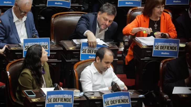 Milei logra mantener el veto a la ley de financiación universitaria en la Cámara de Diputados