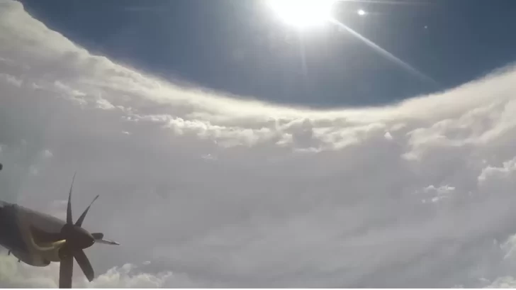 Por qué hay calma dentro del ojo de un huracán y después viene lo peor