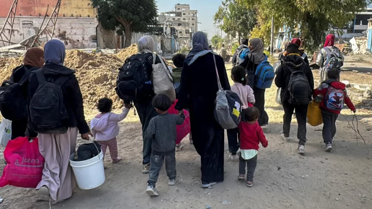 En el norte de Gaza, no hay 'nadie para sacar los cuerpos, devorados por perros callejeros'