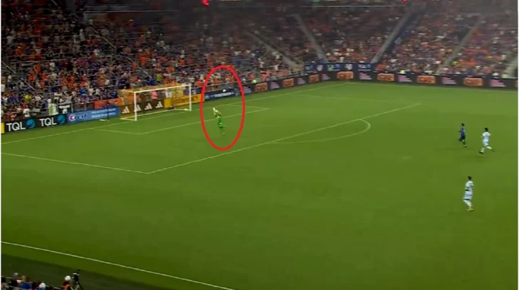 Gol de disparo de casi 73 metros premiado como el mejor de la MLS