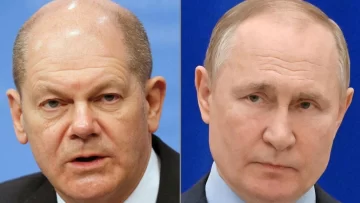 En su primer contacto en dos años, Scholz pide a Putin negociar la paz con Ucrania