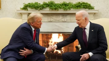 Trump y Biden prometen transición pacífica del poder, de cara a la posesión del republicano en enero