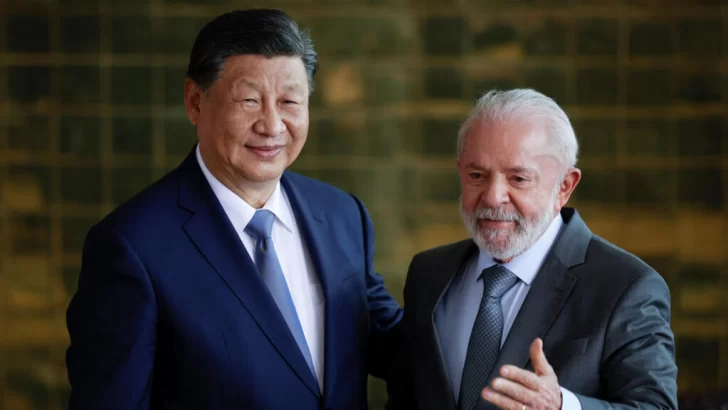 Xi, en visita a Lula: Las relaciones entre China y Brasil están en el mejor momento