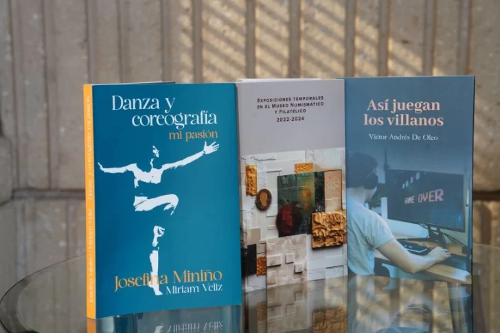 Banco Central presenta tres nuevos libros de su Biblioteca Juan Pablo Duarte