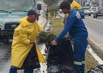 Alcaldía del DN intensifica operativos de limpieza por incidencia de lluvias