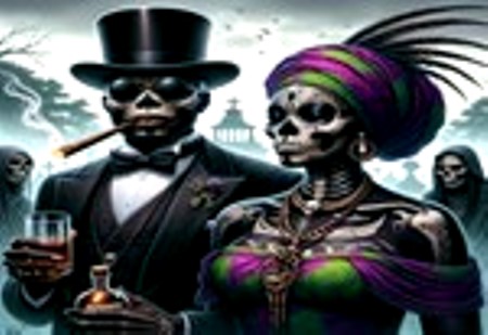 Baron-Samedi-jefe-de-la-familia-guede-y-su-esposa-Maman-Brigitte-en-el-Vudu-haitiano.-Fuente-externa2.