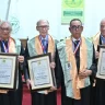 Academia de Ciencias otorga Laudatio Académica a Frank Moya Pons, Bernardo Vega y Dagoberto Tejeda