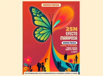 Efecto Mariposa: una experiencia única este domingo en el parque Eugenio María de Hostos