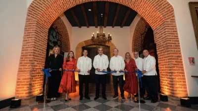 Abinader inaugura Centro Cultural Taíno Casa del Cordón 