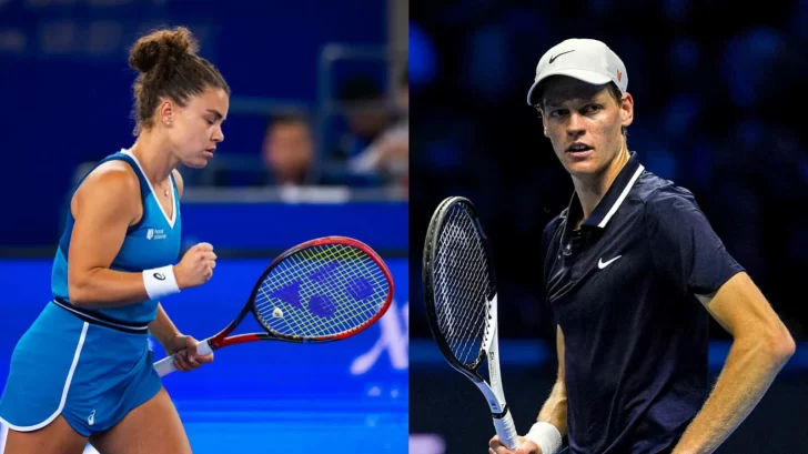 Italia vive una edad de oro del tenis con Jasmine Paolini y Jannik Sinner