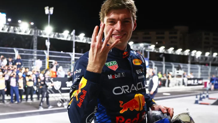 Verstappen conquista en Las Vegas su cuarto título seguido de Fórmula 1