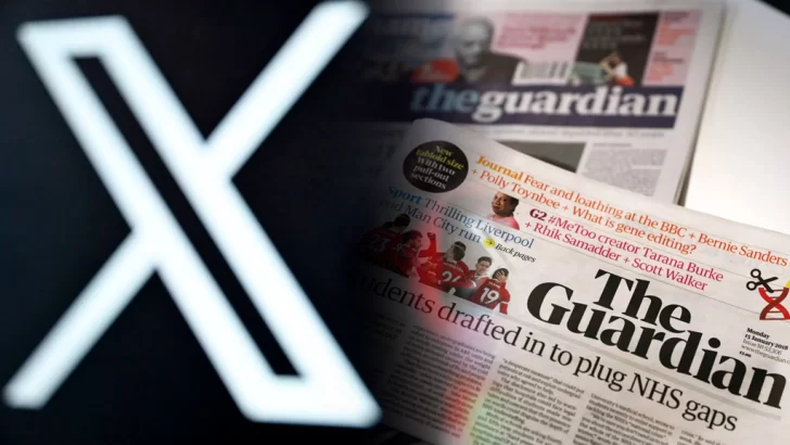 Por tóxica, el diario The Guardian dejará de publicar en X