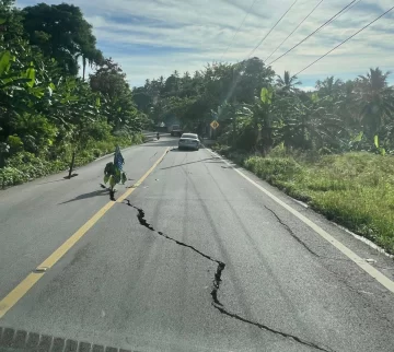 Determinan origen de falla de desplazamiento en la carretera de Las Galeras