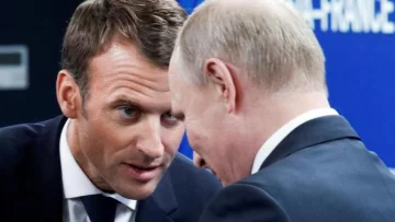 Macron pide a Putin a que entre en razón sobre su nueva doctrina nuclear