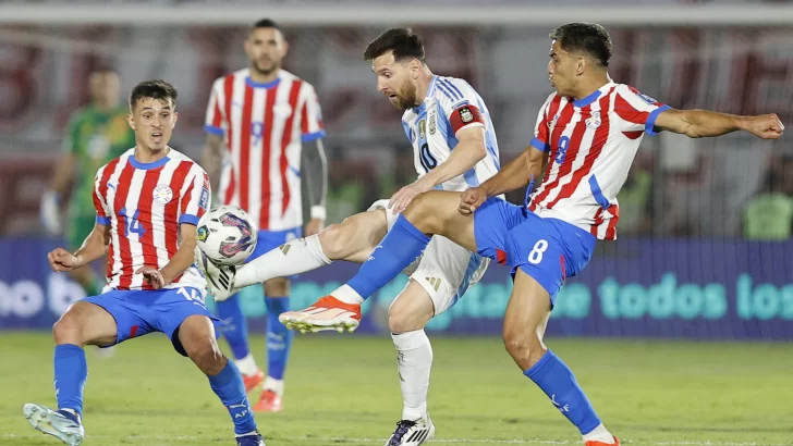 Paraguay sorprende a una discreta Argentina de Messi en las eliminatorias mundialistas