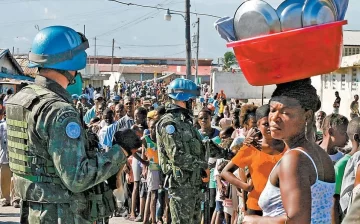 Cascos azules no regresarán a Haití por oposición de Rusia y China en Consejo de Seguridad