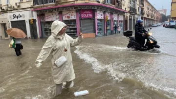 En imágenes: España en alerta por una nueva DANA que está causando inundaciones en la costa mediterránea