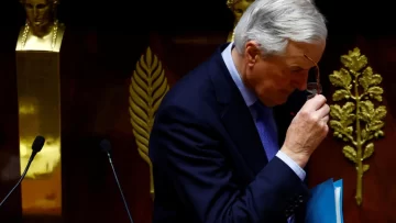 Barnier culmina su reunión con Macron en el Elíseo, en medio de su esperada renuncia Barnier culmina su reunión con Macron en el Elíseo, en medio de su esperada renuncia